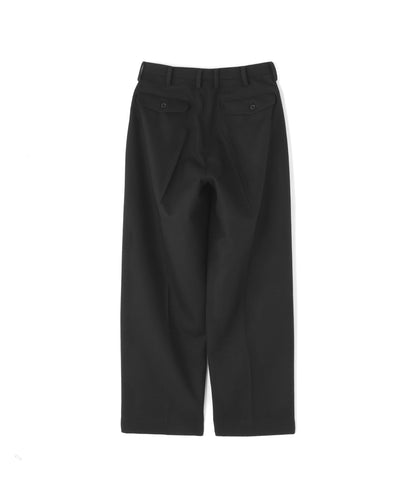 INTUCK TROUSERS   - Powder Melton -