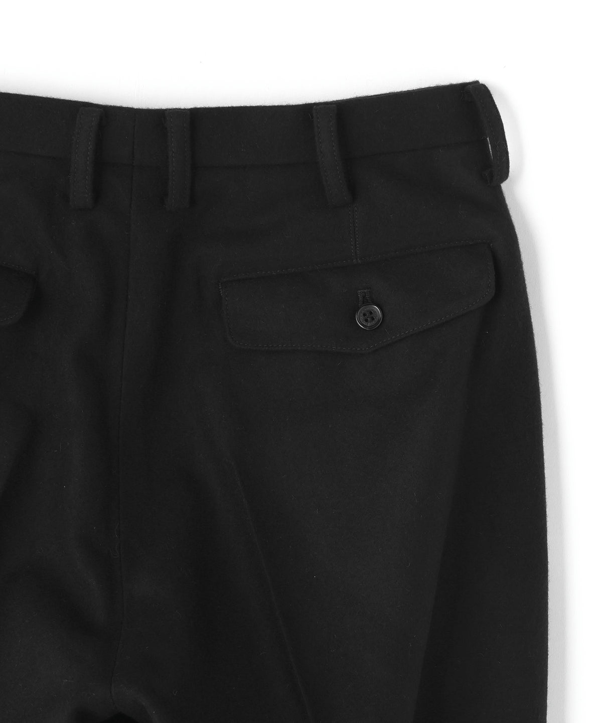 INTUCK TROUSERS   - Powder Melton -