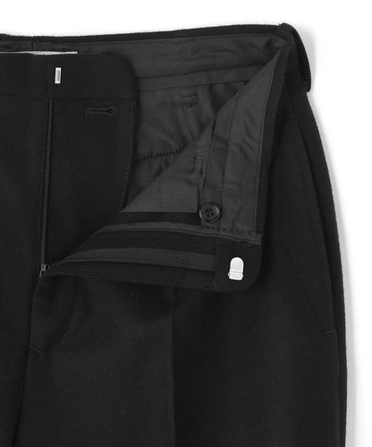 INTUCK TROUSERS   - Powder Melton -