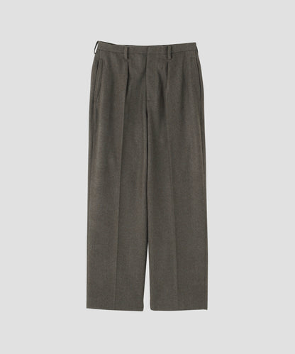 INTUCK TROUSERS   - Powder Melton -