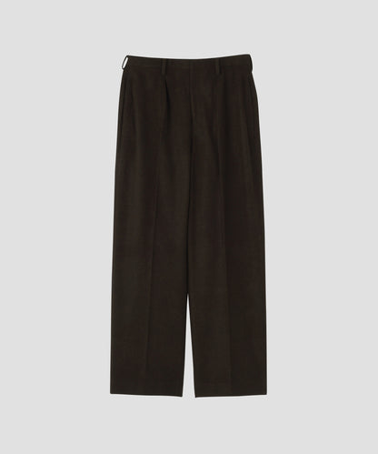 INTUCK TROUSERS   - Powder Melton -