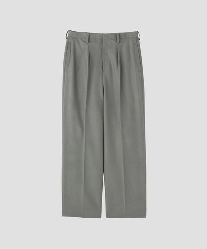 INTUCK TROUSERS   - Powder Melton -