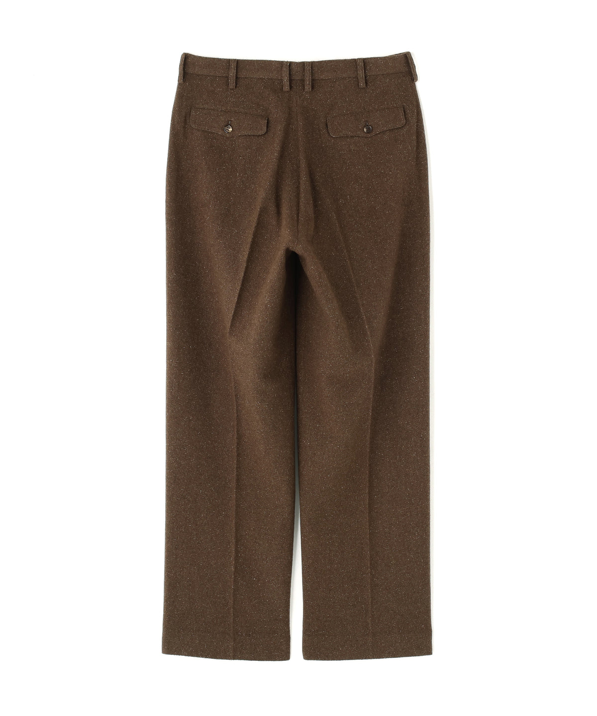 FATIGUE TROUSERS -Powder melton-