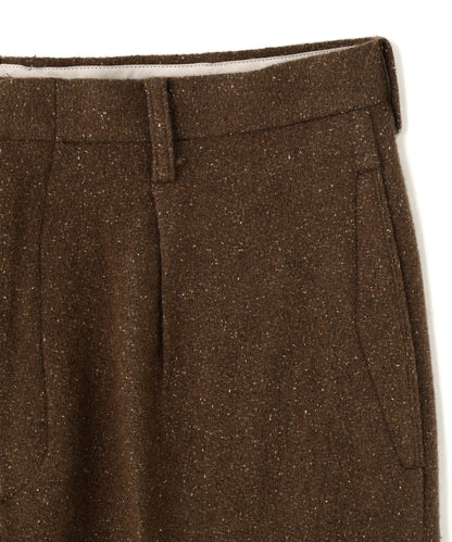 FATIGUE TROUSERS -Powder melton-