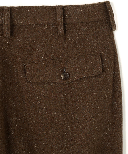 FATIGUE TROUSERS -Powder melton-