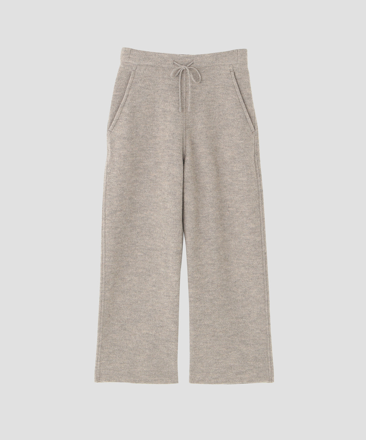 KNIT PANTS ‐Hard Twist Crepe‐