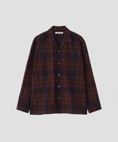FATIGUE TROUSERS -Powder melton-