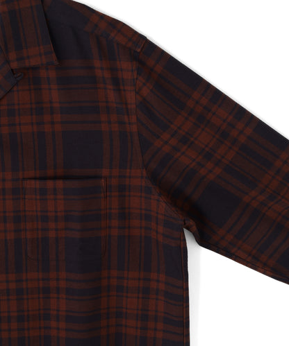 FATIGUE TROUSERS -Powder melton-