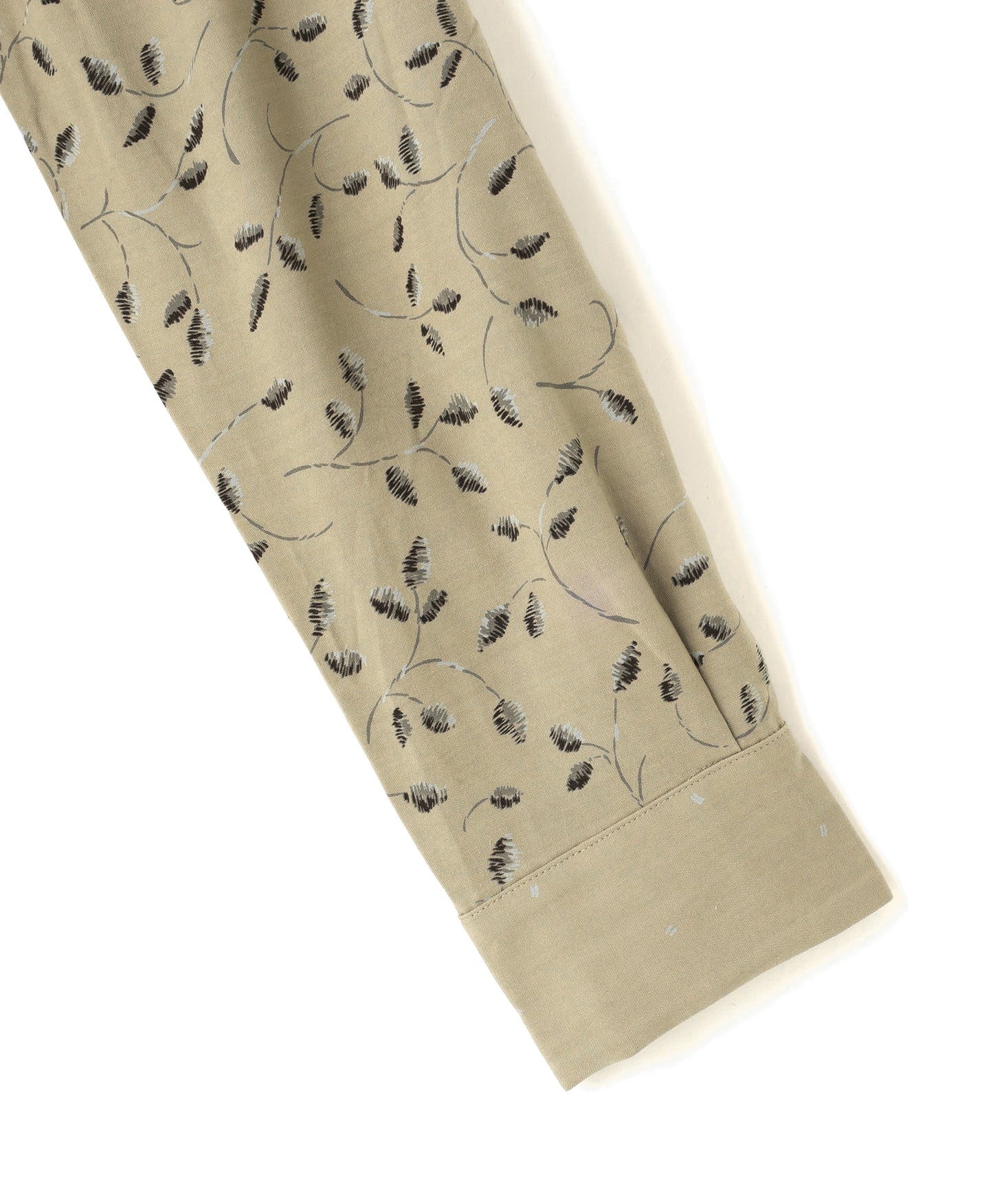 OPEN COLLAR SHIRTS  - Botanical print -