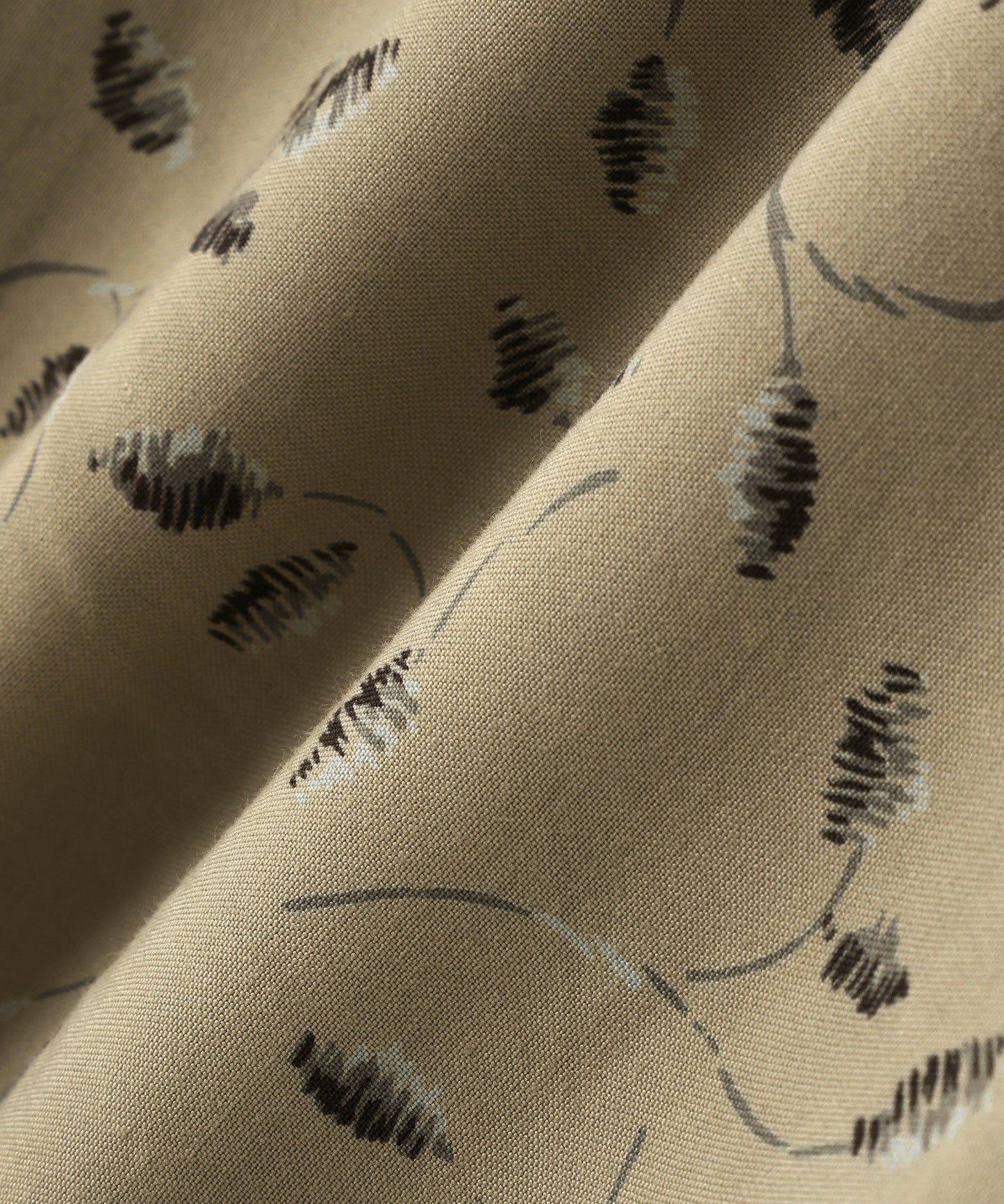 OPEN COLLAR SHIRTS  - Botanical print -