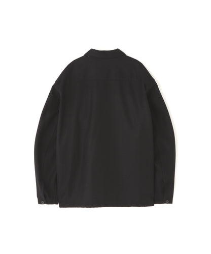 SHIRTS JACKET  - Powder Melton Wool -
