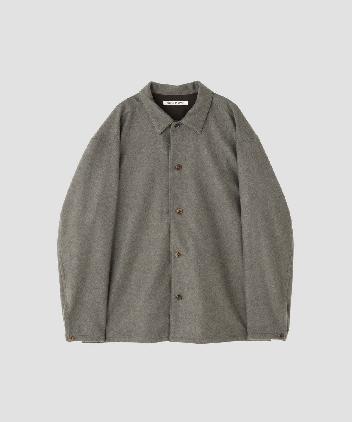 SHIRTS JACKET  - Powder Melton Wool -