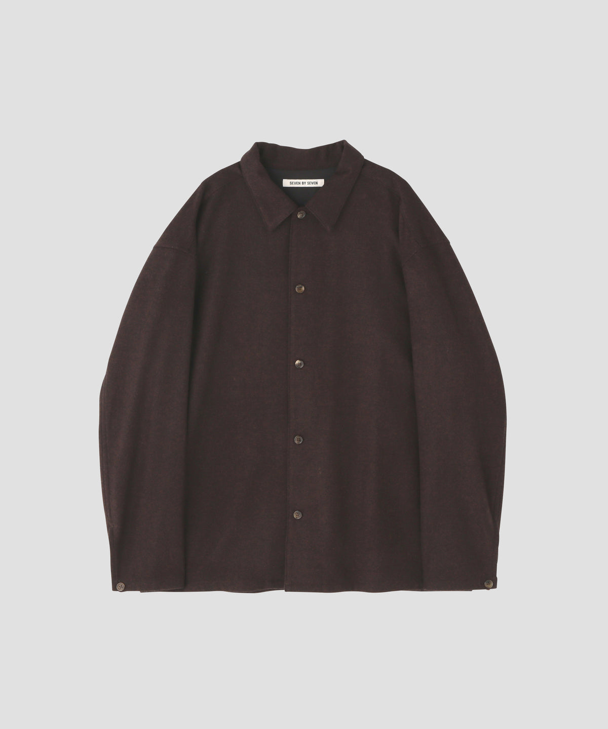 SHIRTS JACKET  - Powder Melton Wool -