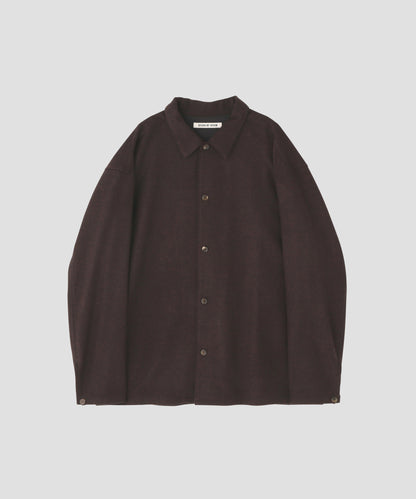 SHIRTS JACKET  - Powder Melton Wool -