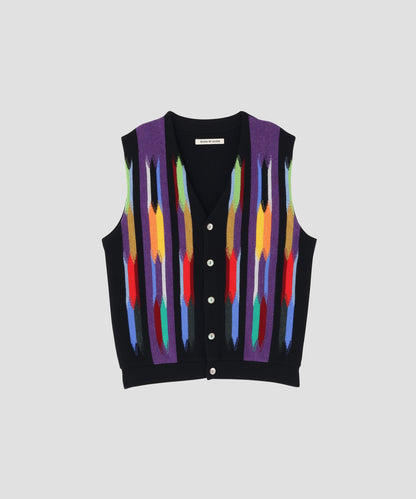 KNIT VEST   - Ortega Pattern -