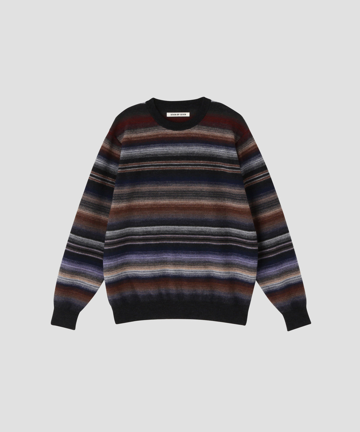 CREW NECK KNIT   - Native Border -