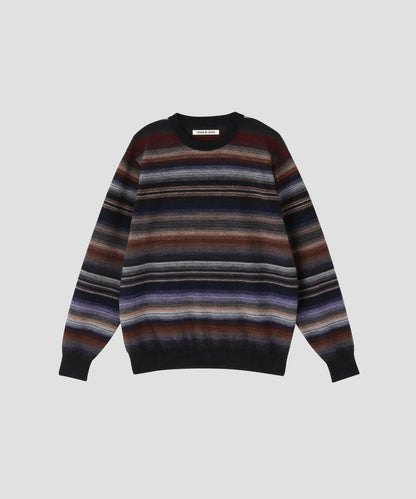 CREW NECK KNIT   - Native Border -