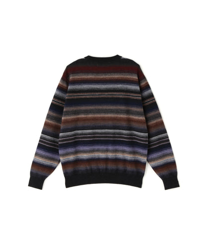 CREW NECK KNIT   - Native Border -