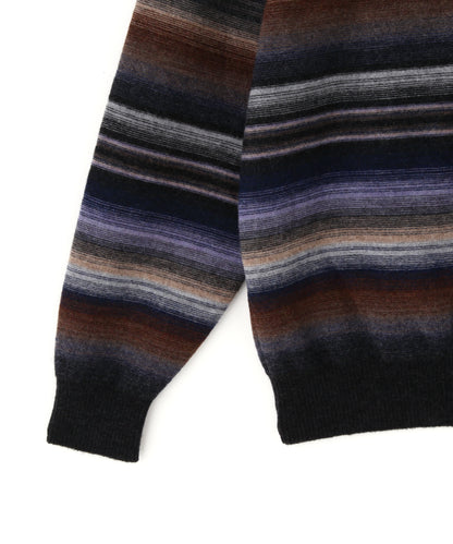 CREW NECK KNIT   - Native Border -