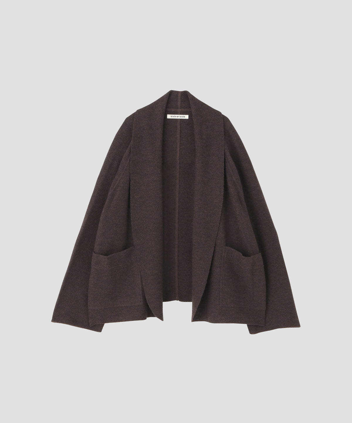 CARDIGAN JACKET  ‐Hard Twist Crepe Knit‐