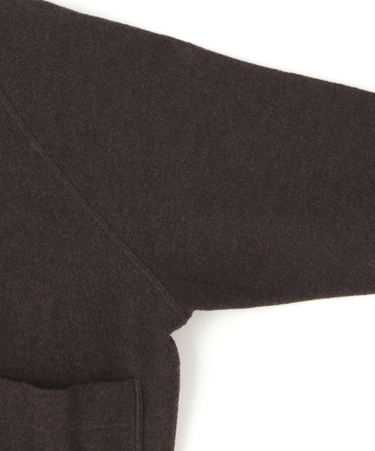 CARDIGAN JACKET  ‐Hard Twist Crepe Knit‐