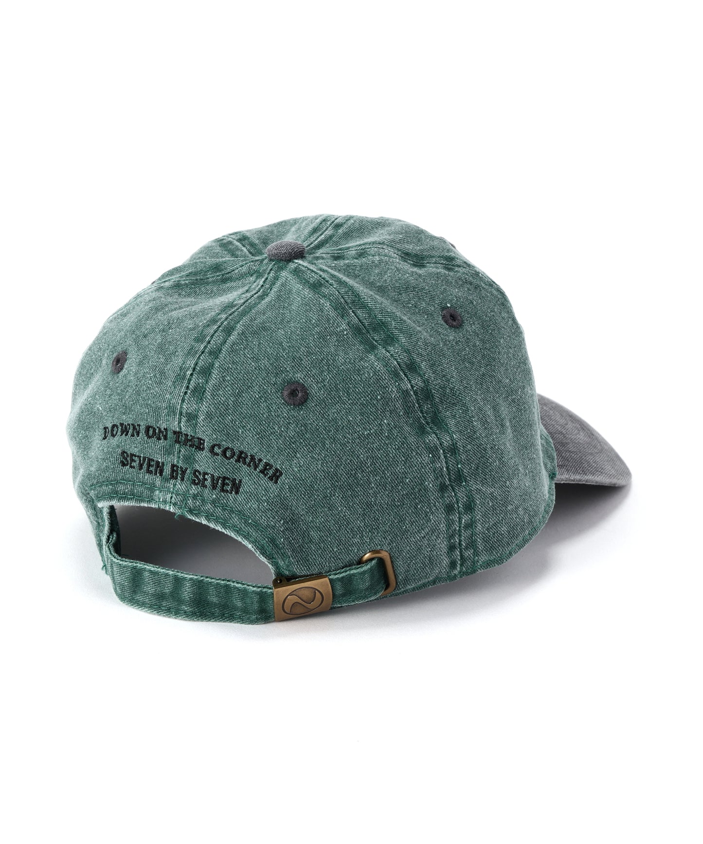 BI-COLOR COTTON CAP  ‐Cactus + Logo Embroidery‐