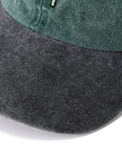 BI-COLOR COTTON CAP  ‐Cactus + Logo Embroidery‐