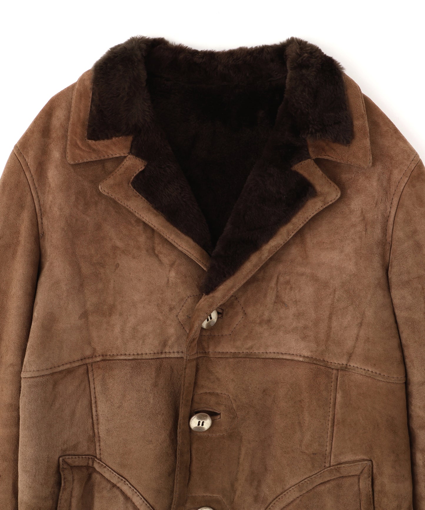MOUTON JACKET BROWN