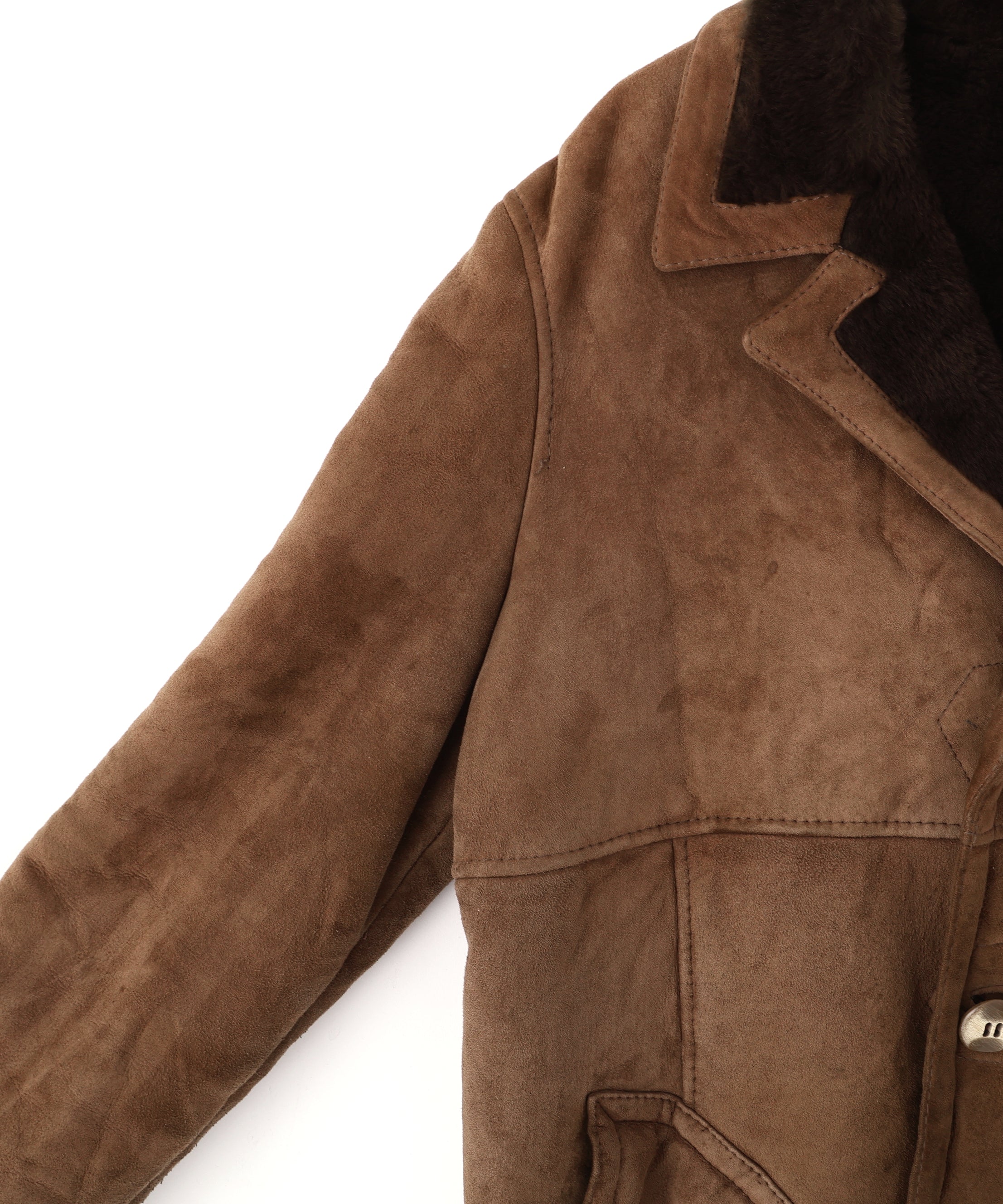 MOUTON JACKET BROWN | SEVEN BY SEVEN