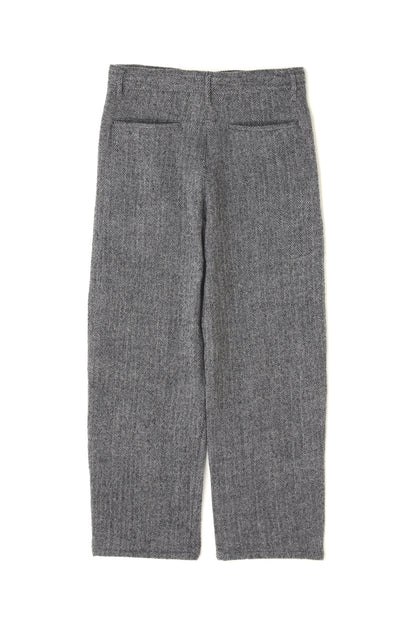 【MYTHINKS】MY BULGARIAN WOOL HERRIGBONE PANT