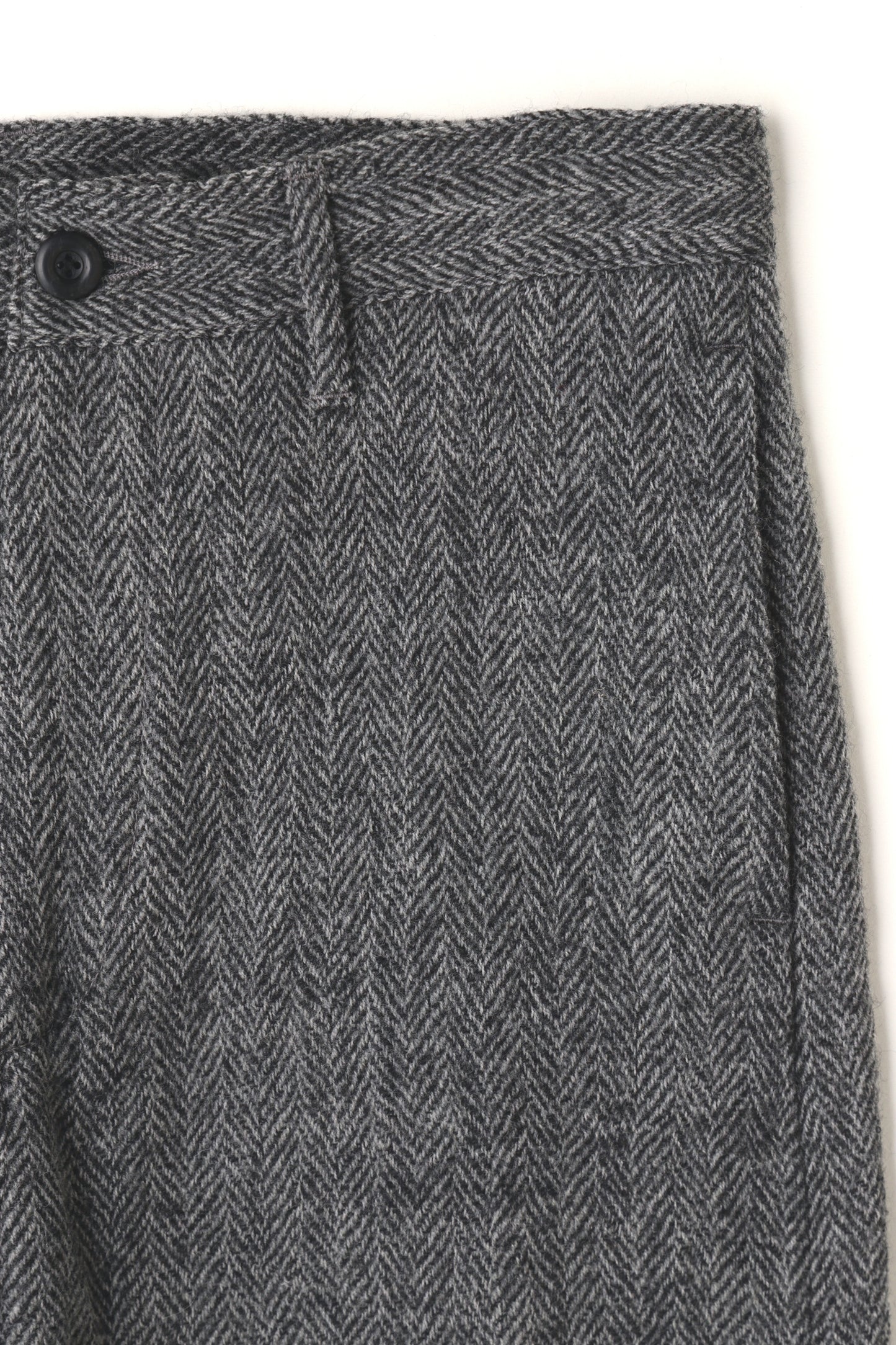 【MYTHINKS】MY BULGARIAN WOOL HERRIGBONE PANT