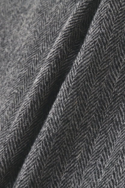 【MYTHINKS】MY BULGARIAN WOOL HERRIGBONE PANT