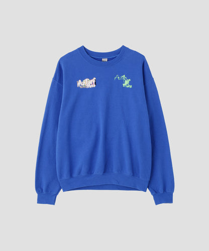 90-00s Graphic Embroidery Sweat