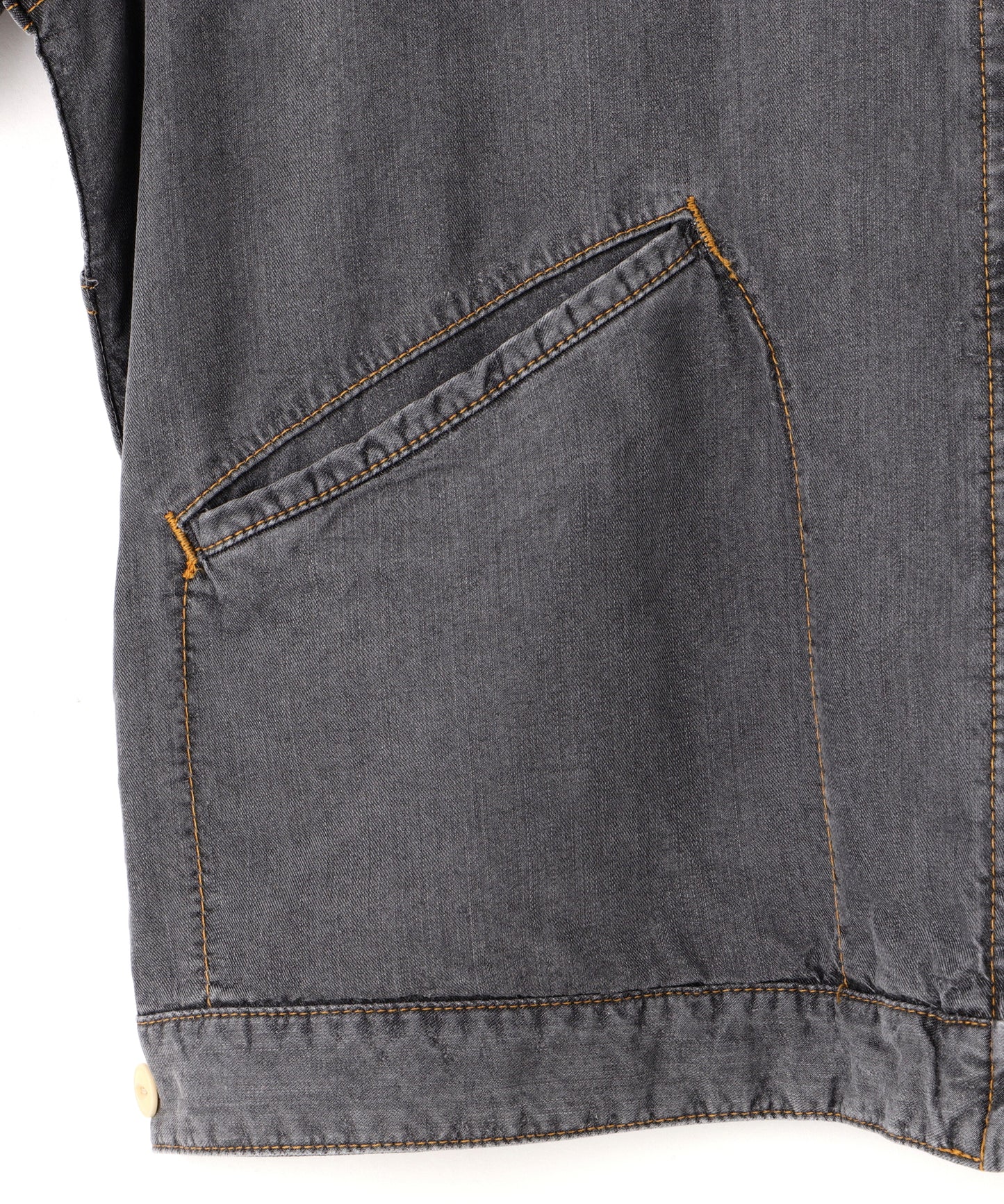 [MYTHINKS] TENCEL DENIM ZIP JACKET