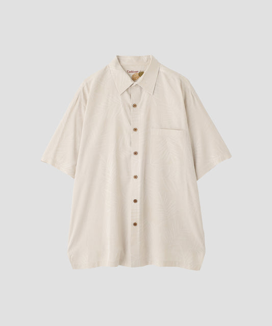 US Half Sleeve Jacquard Silk Shirts