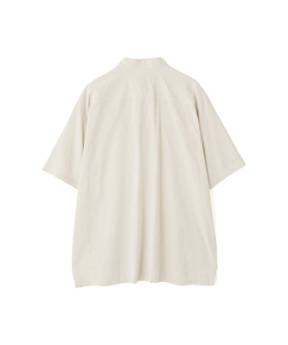 US Half Sleeve Jacquard Silk Shirts