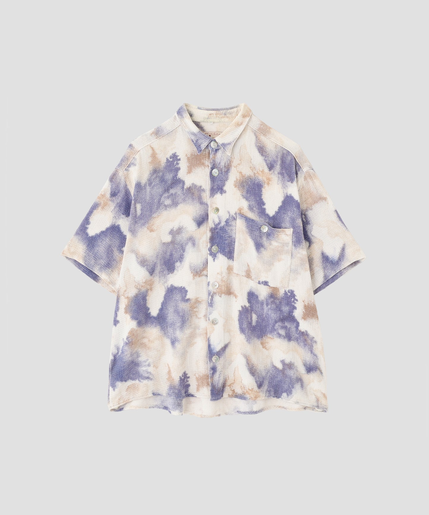 Euro Tie dye Print Half Sleeve Shirts