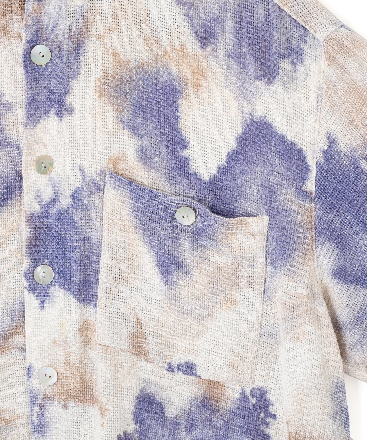 Euro Tie dye Print Half Sleeve Shirts