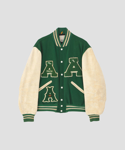 AAA FROSH GREEN VARSITY JACKET