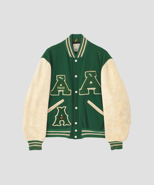 AAA FROSH GREEN VARSITY JACKET