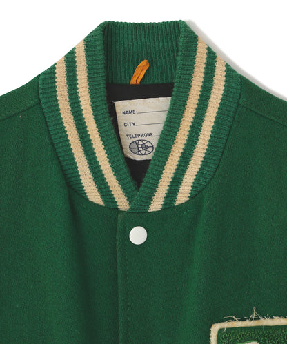 AAA FROSH GREEN VARSITY JACKET