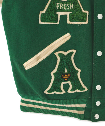 AAA FROSH GREEN VARSITY JACKET