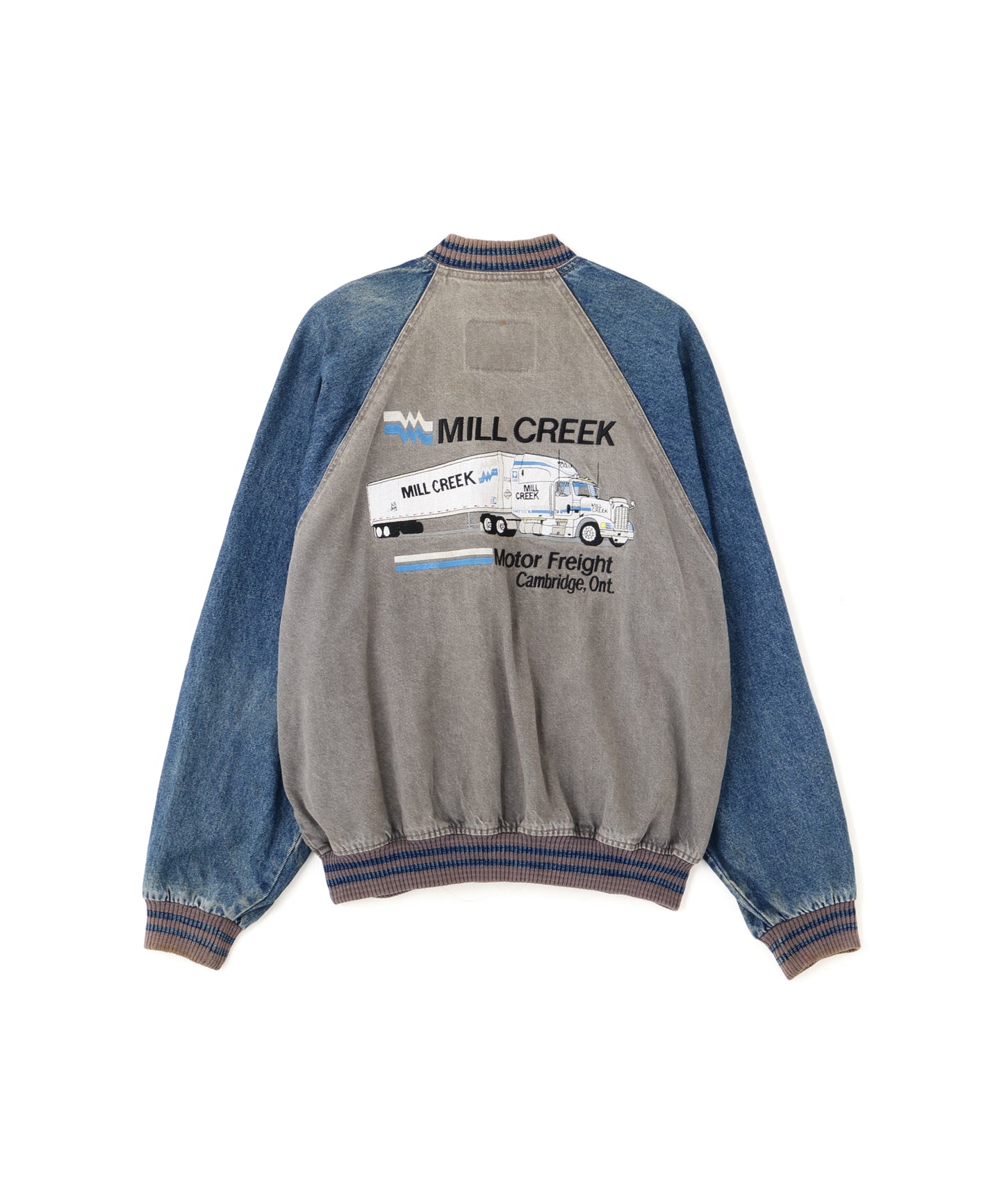 DENIM STADIUM JUMPER