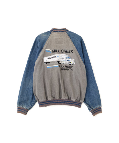 DENIM STADIUM JUMPER