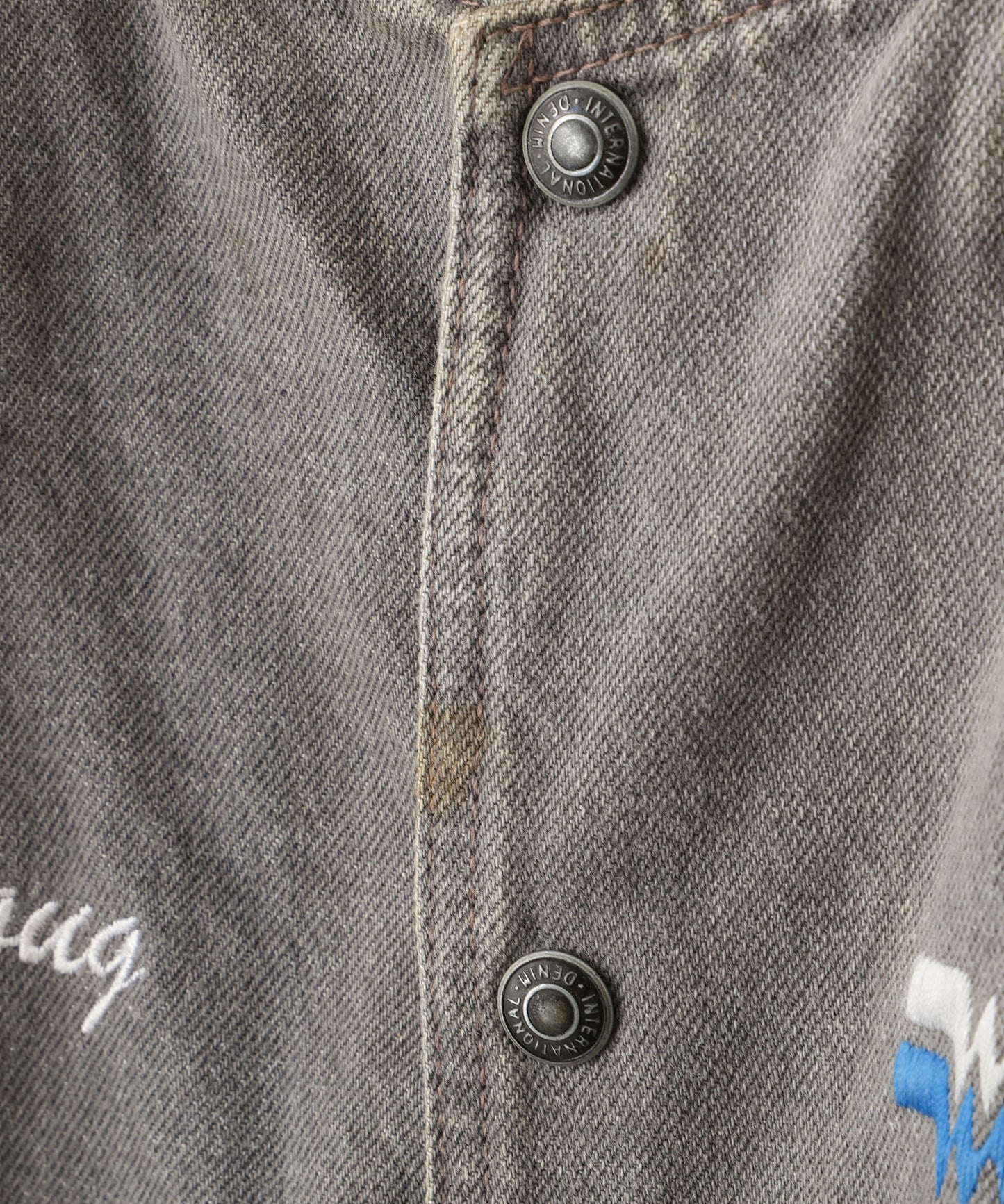 DENIM STADIUM JUMPER