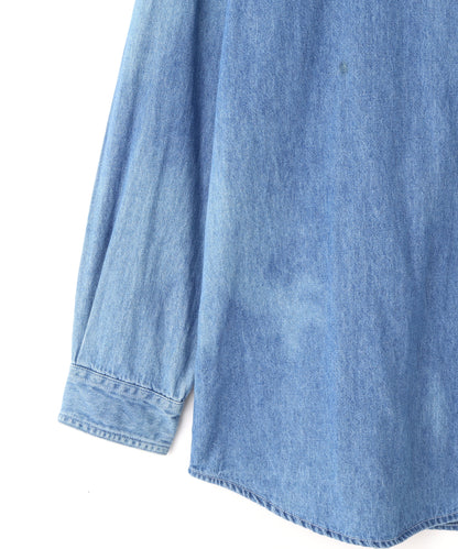 80-90s Lee Denim Shirts for "KNICKS"