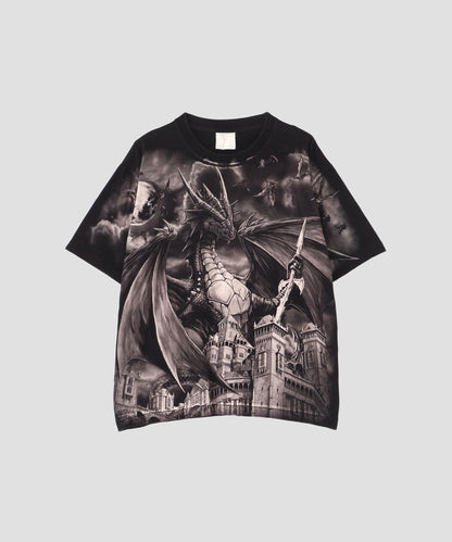 90-00s US Print Tee