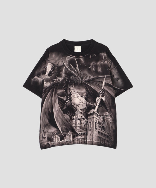 90-00s US Print Tee