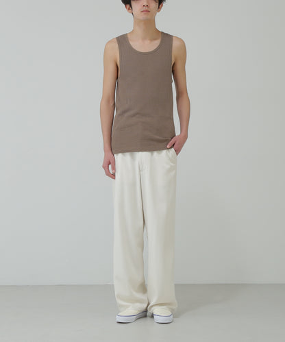 TANK TOP - Recycle supima waffle -