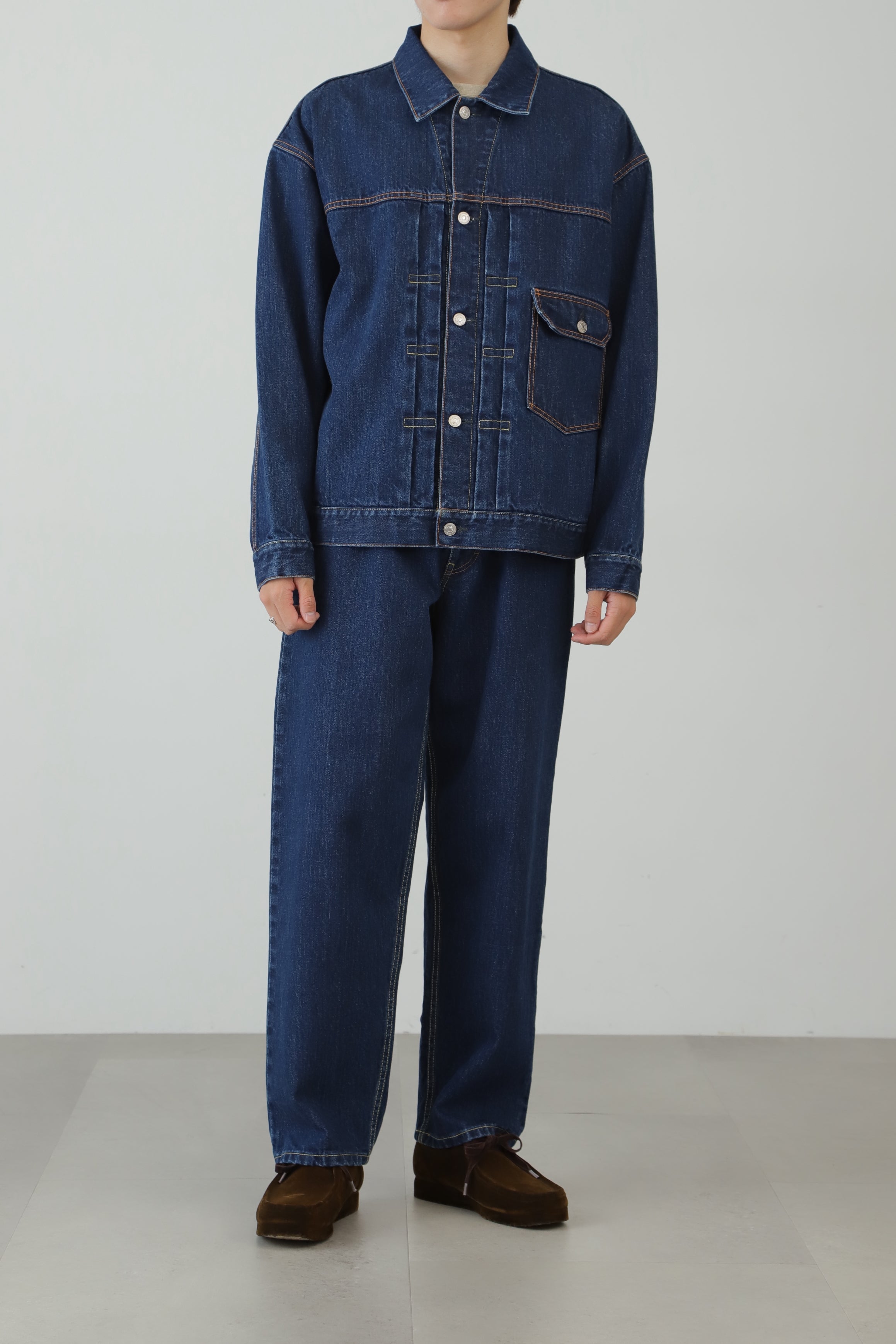 1ST TYPE DENIM JACKET ‐Wash‐ | SEVEN BY SEVEN